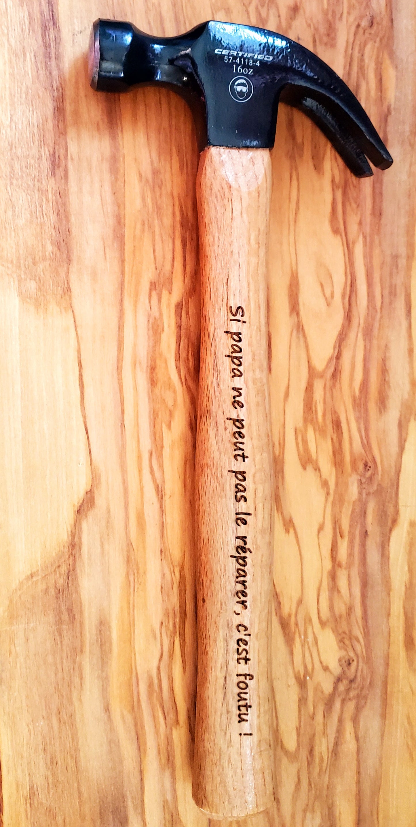 Marteau en bois