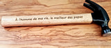 Marteau bois personnalisé