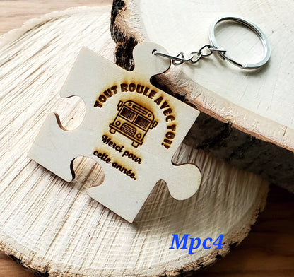 Porte clé en bois