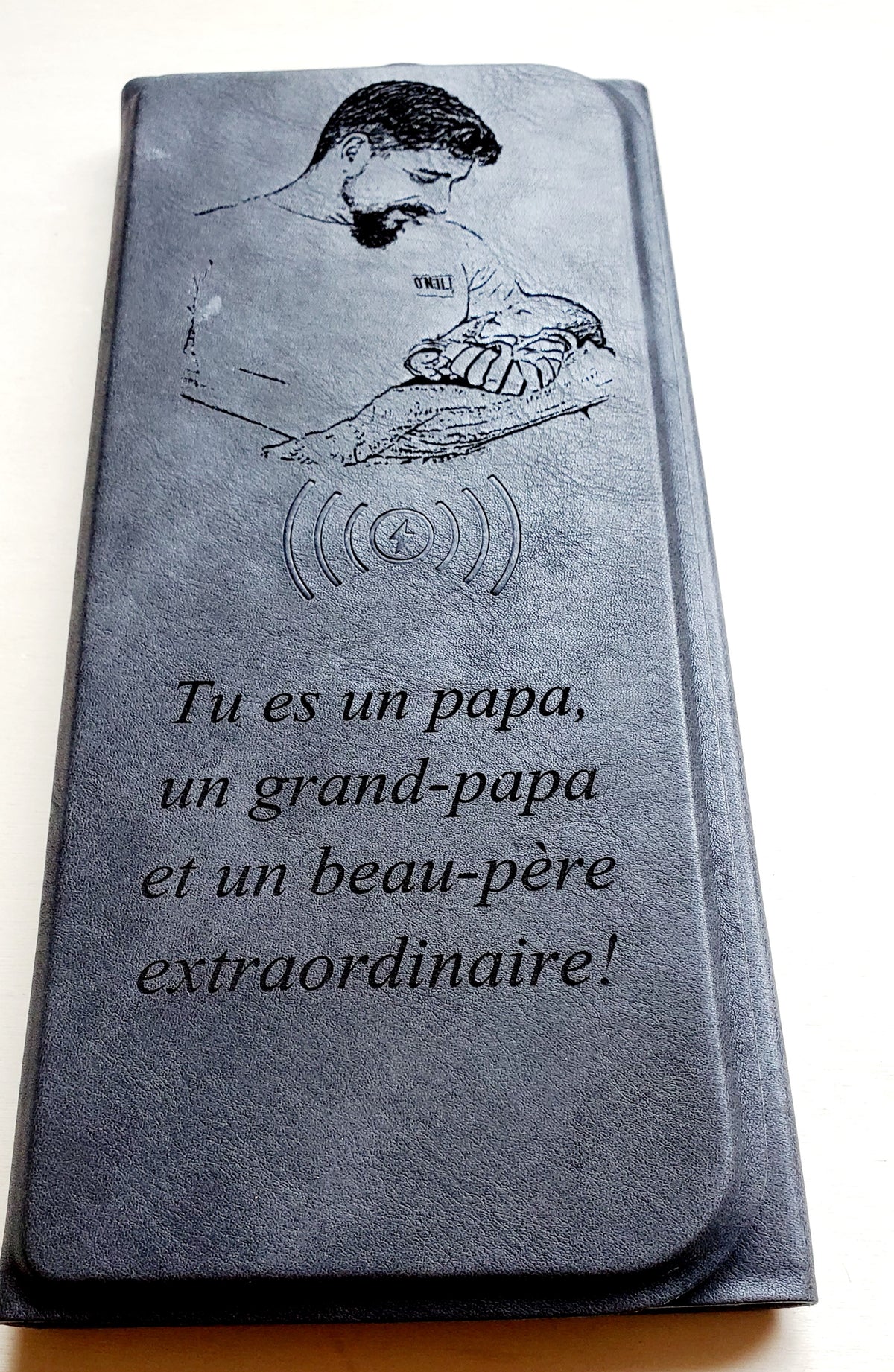 Tapis de souri avec chargeur sans fil