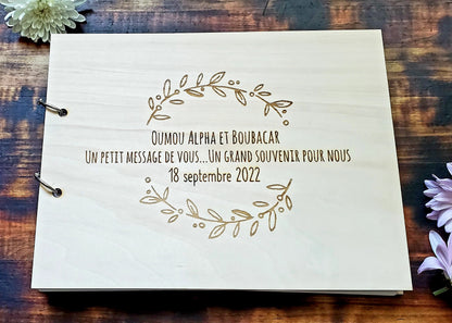 Livre d'or personnalisé