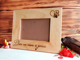Cadre en bois personnalisé
