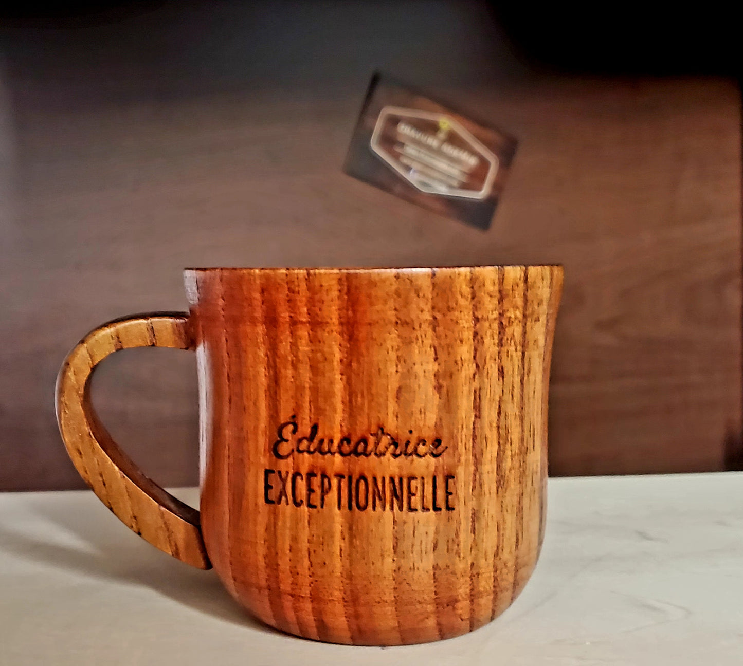 Tasse en bois