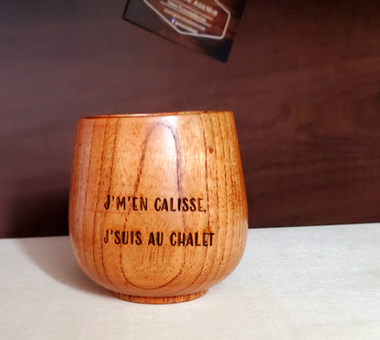 Tasse en bois