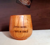 TASSE EN bois