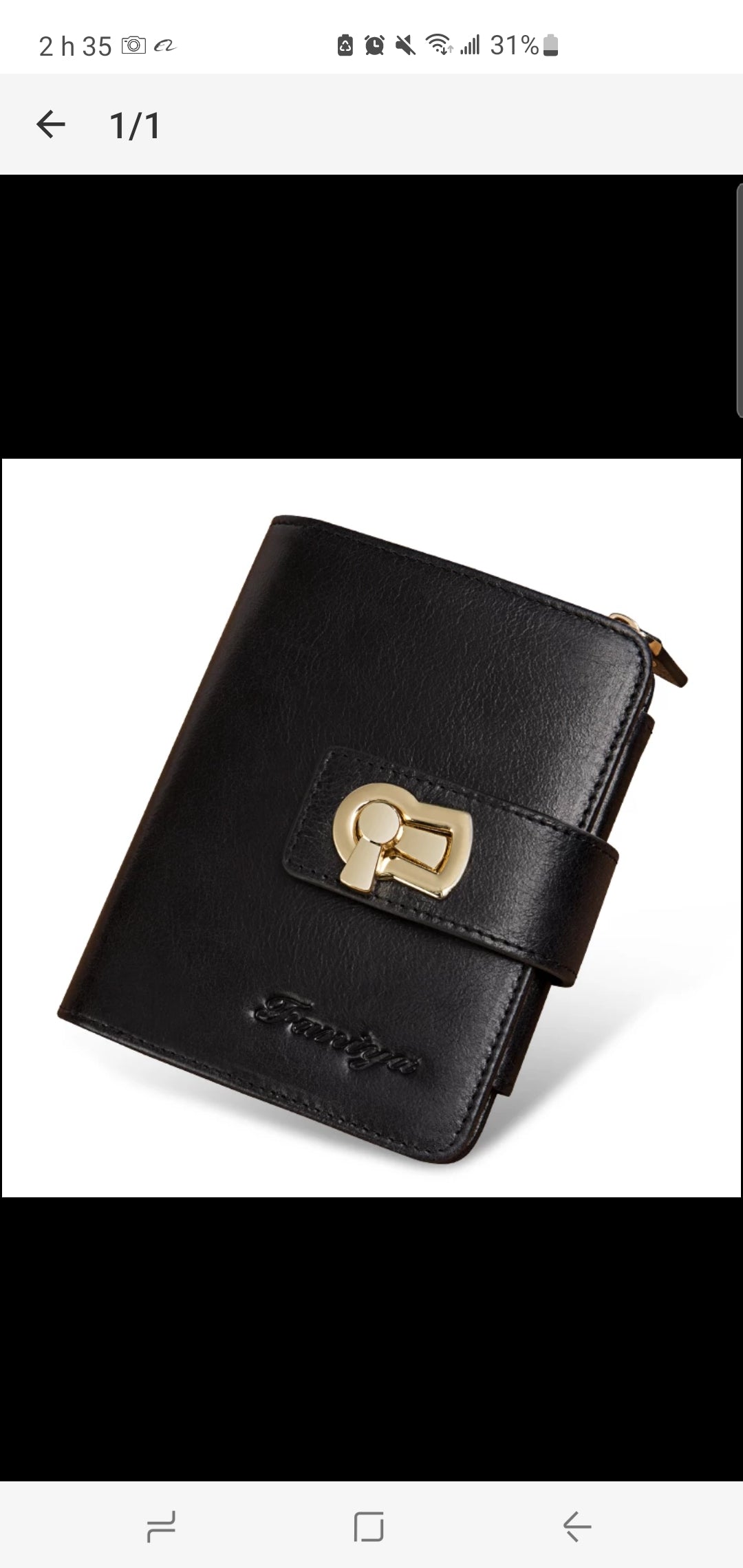 Portefeuille femme