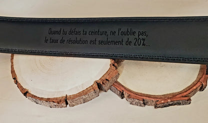 Ceinture en cuir homme