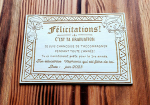 Certificat Graduation