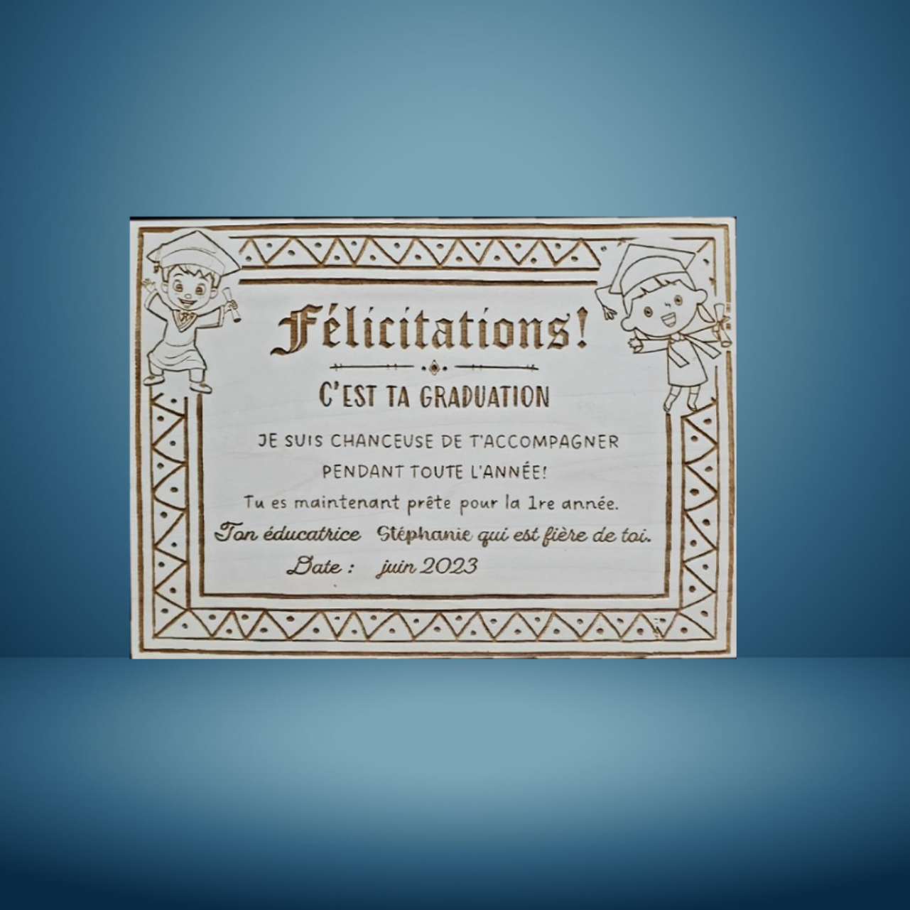 Certificat Graduation