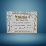 Certificat Graduation