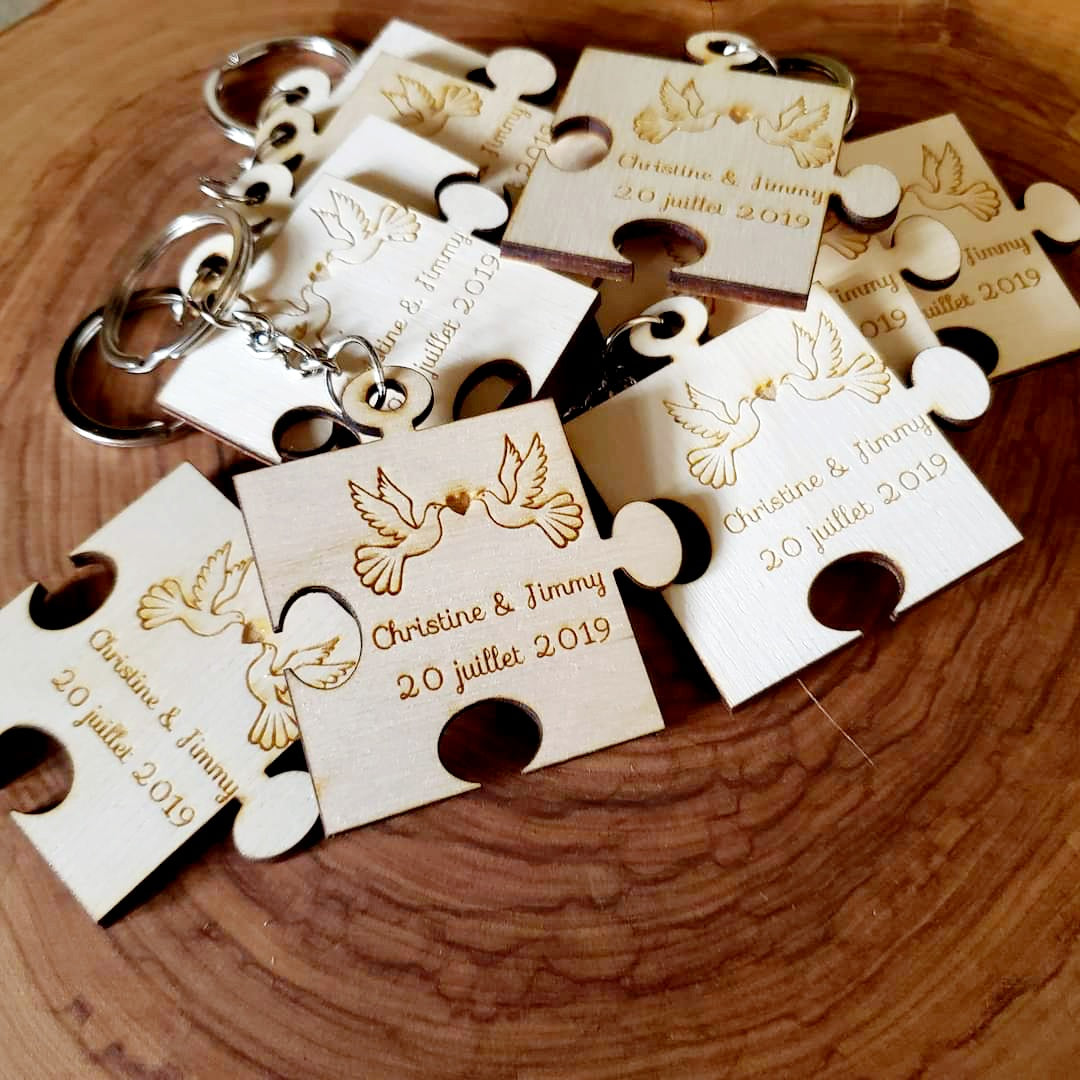 Porte clés mariage et évenements