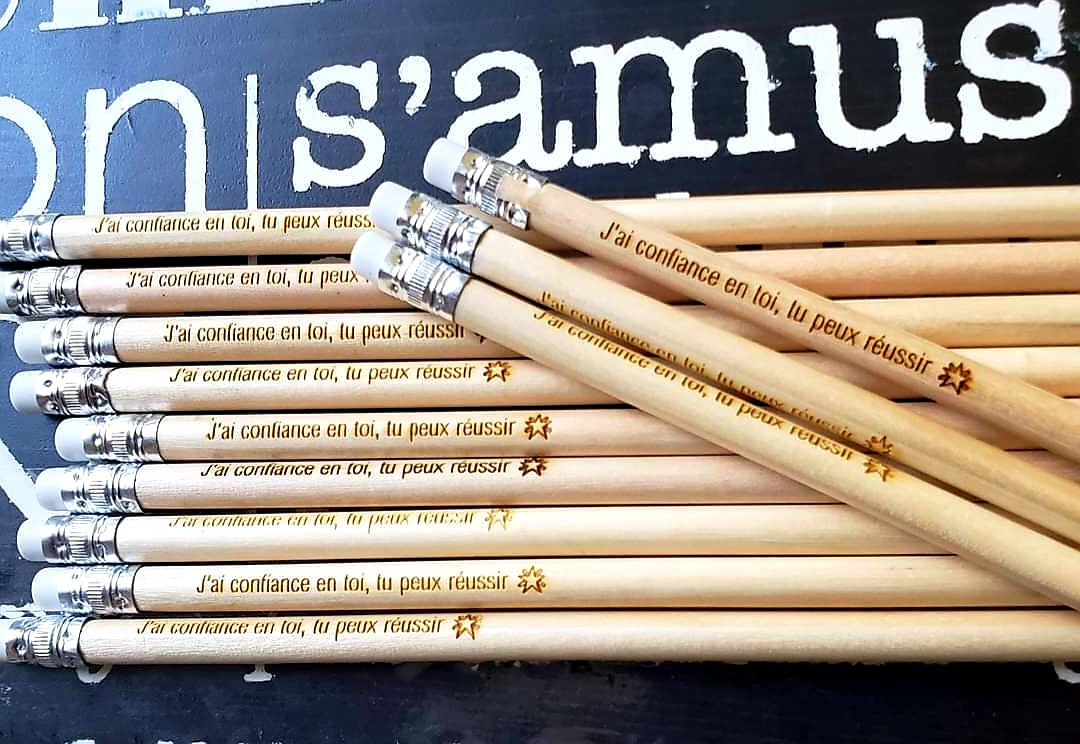 Crayons personnalisés