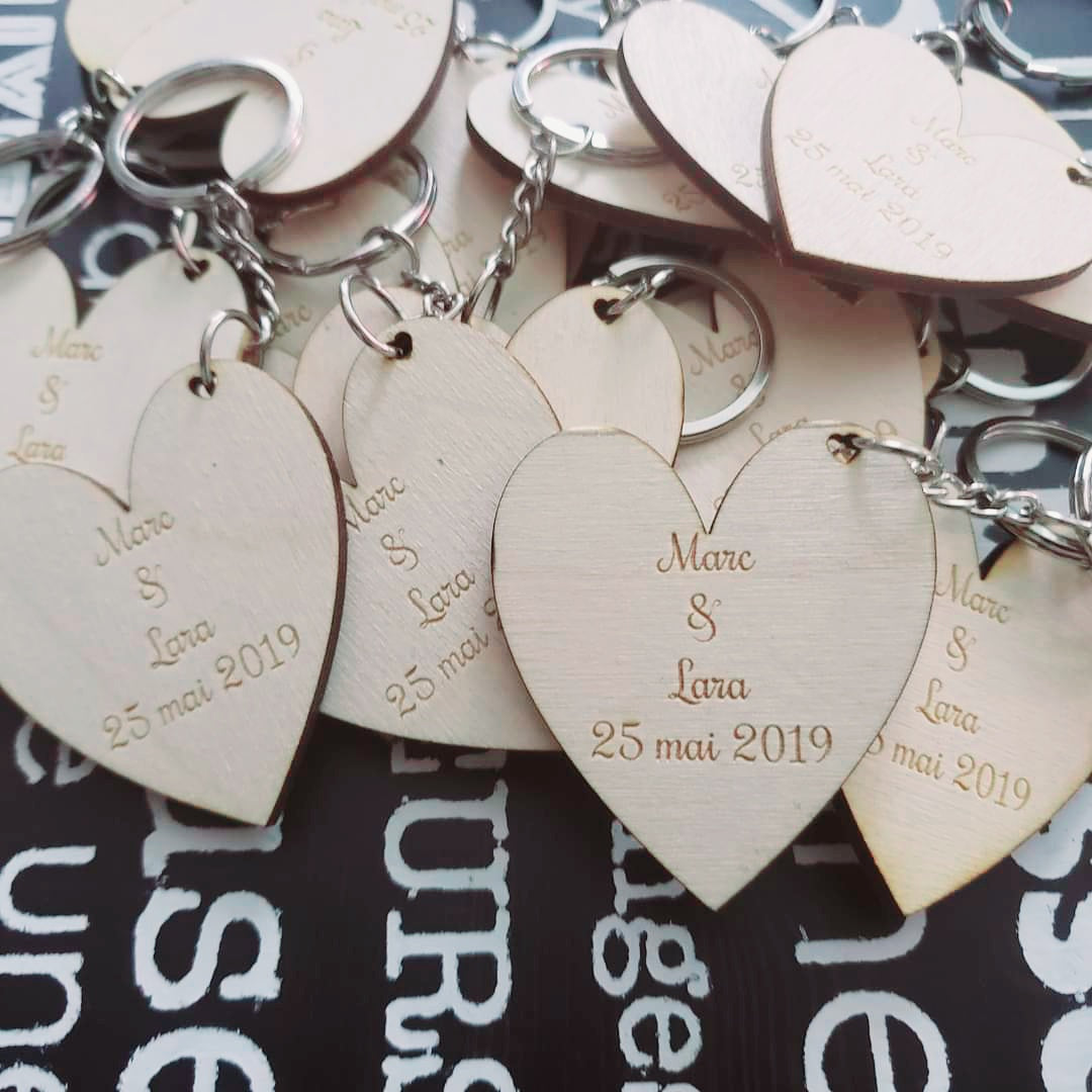 Porte clés mariage et évenements