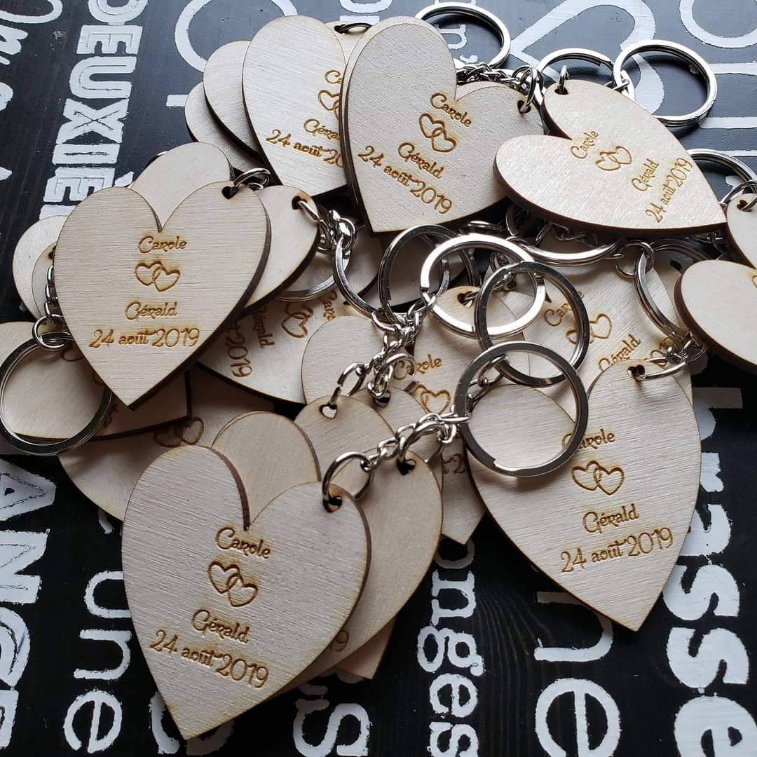 Porte clés mariage et évenements