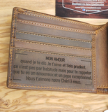 PORTEFEUILLE CUIR CRAZY HORSE (RFID)