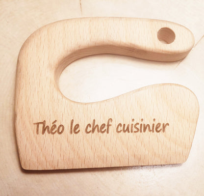 Couteau en bois pour enfant