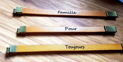 Bracelet en cuir