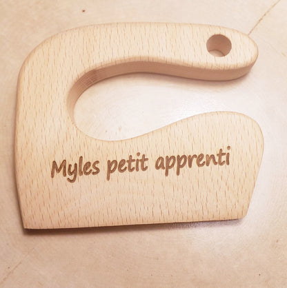 Couteau en bois pour enfant