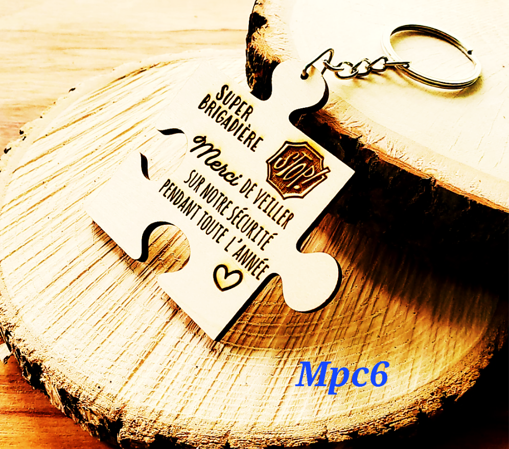 Porte clé en bois