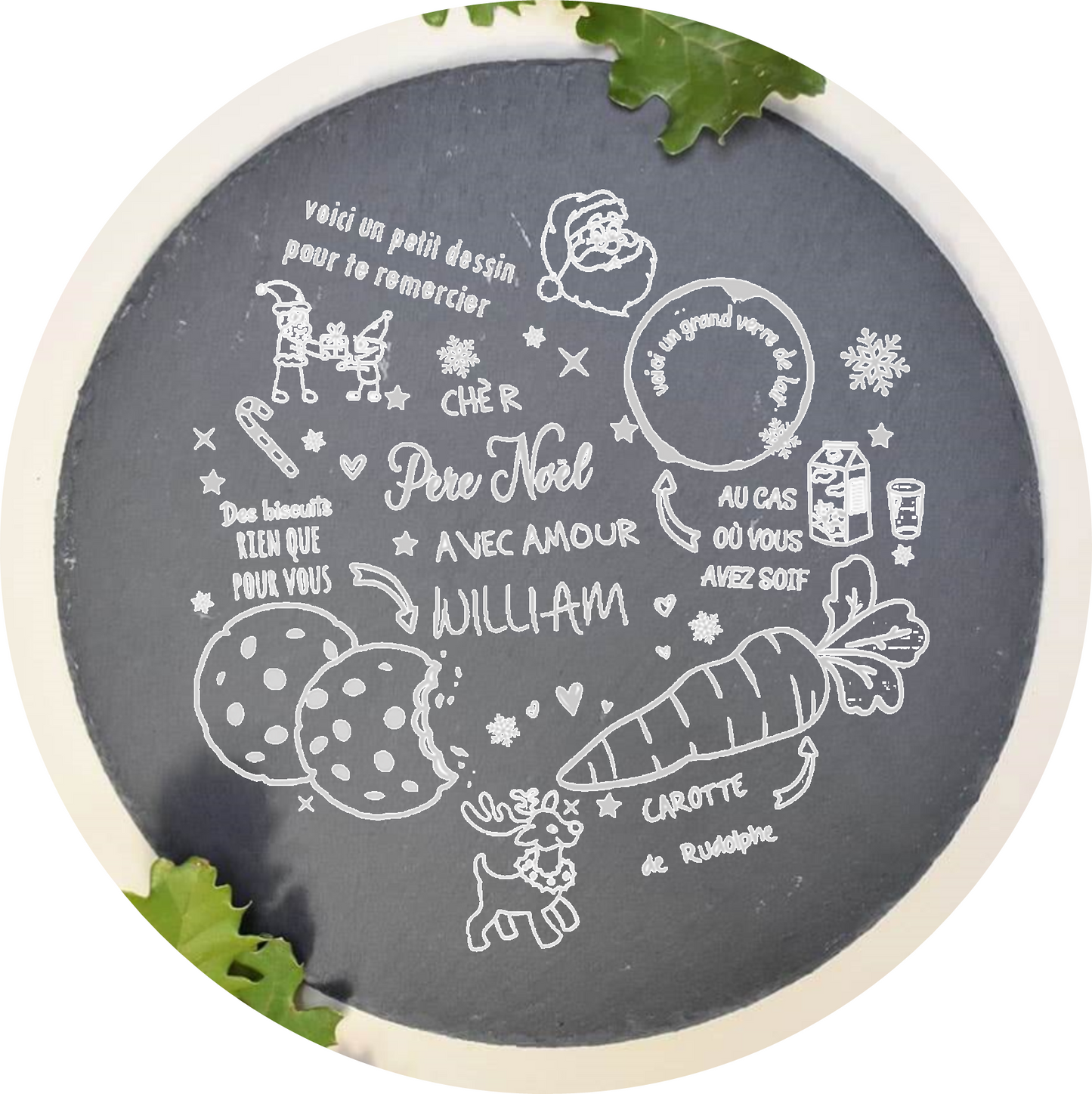 Plaque en ardoise