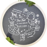 Plaque ardoise personnalisée