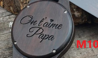 Montre bois