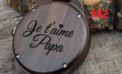 Montre bois