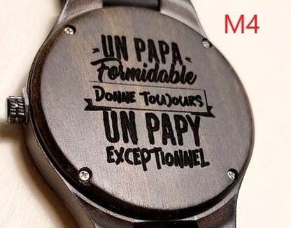 Montre bois